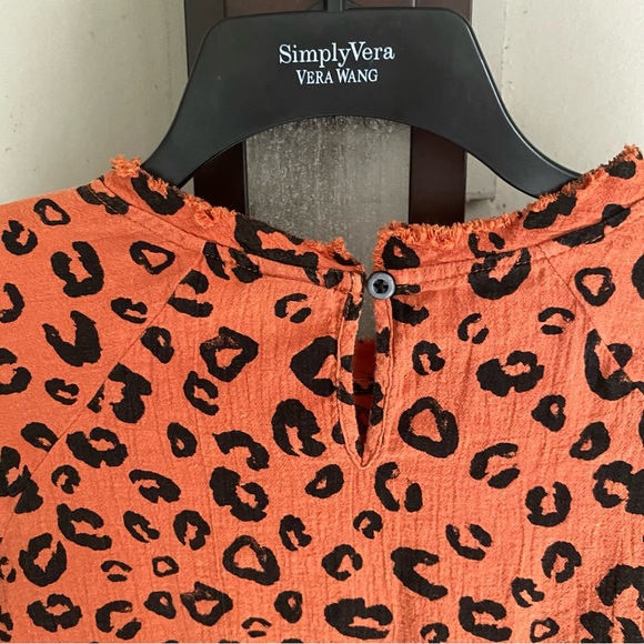 Target Art Class Girls' Long Sleeve Tiered Dress - art class Brown - Picture 11 of 12